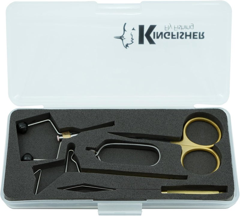 Kingfisher طقم أدوات ربط الذباب من كينغفيشر - Image 1